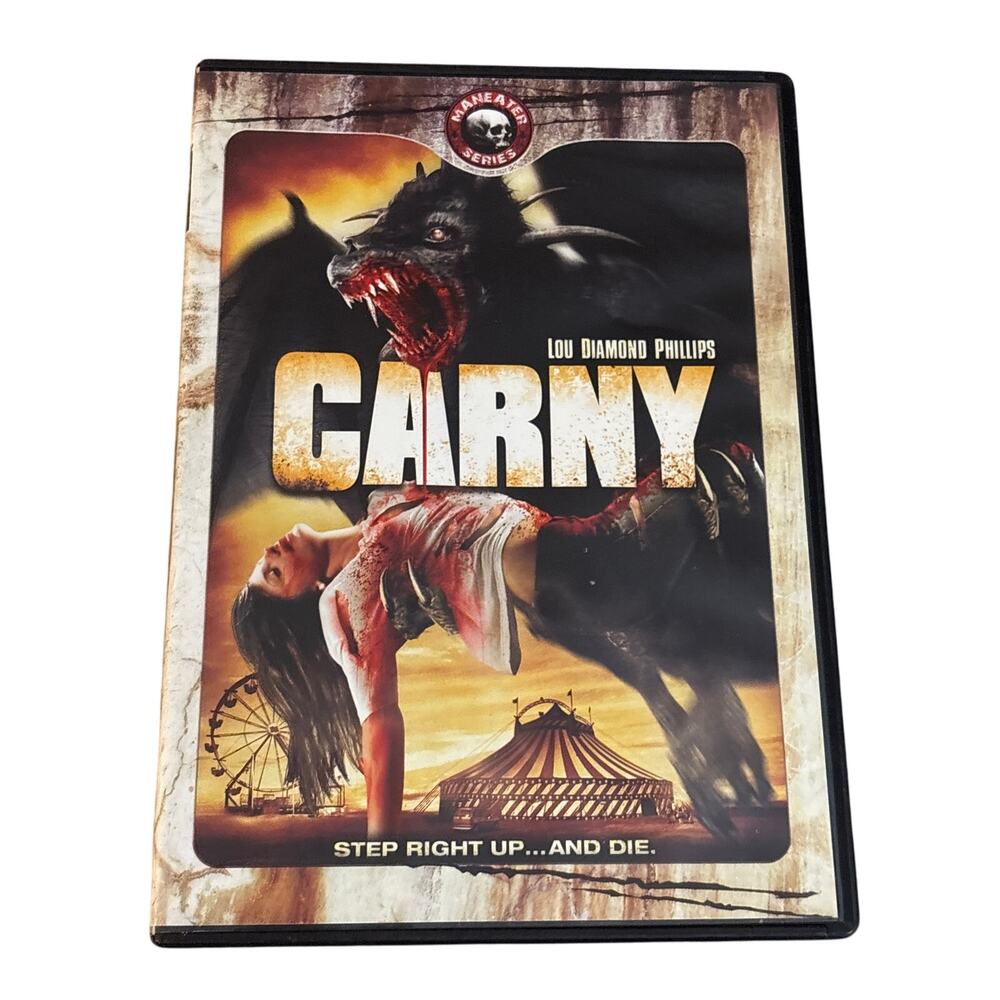 Carny horror dvd Lou diamond phillips carnival theme park attraction thriller 09